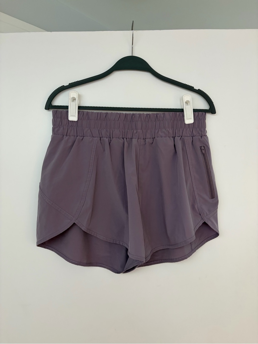 Women's Purple Athletic Shorts - Brand Unspecified